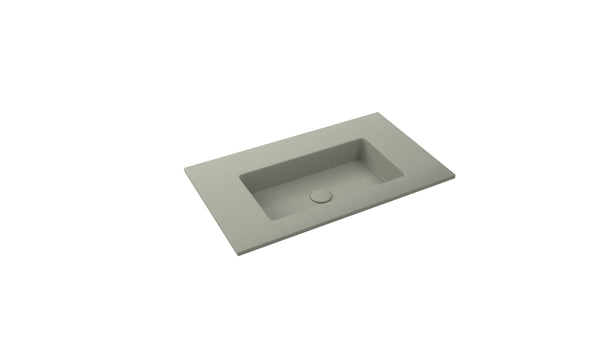 Mastello enkele wastafel Jools washed beton groen 60 cm