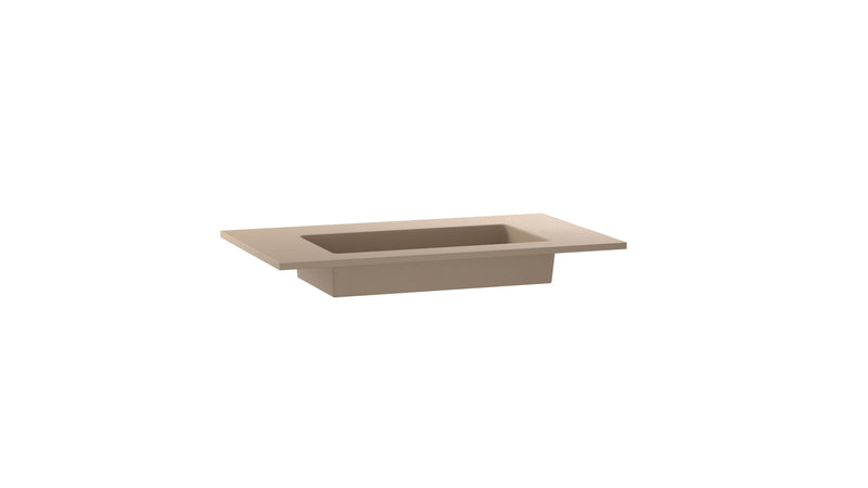 Mastello enkele wastafel Jools washed cappuccino 60 cm - afbeelding 2