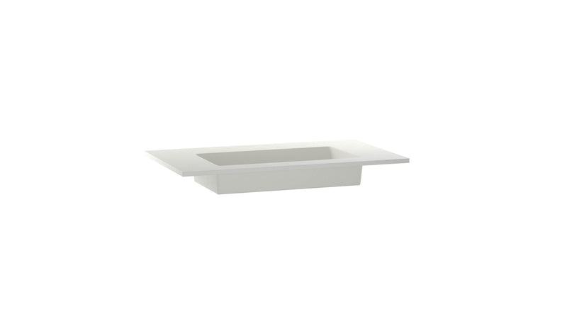 Mastello enkele wastafel Jools washed mat wit 60 cm - afbeelding 4