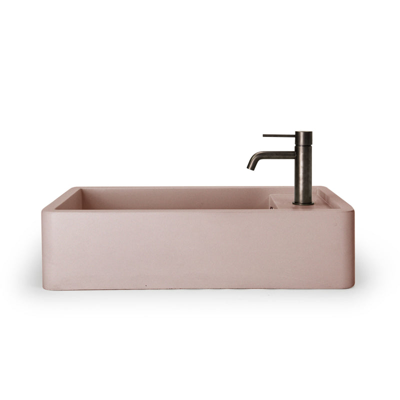 Nood betonnen toiletfontein Shelf 02 Blush Pink (1 kr.gt) - 54 cm