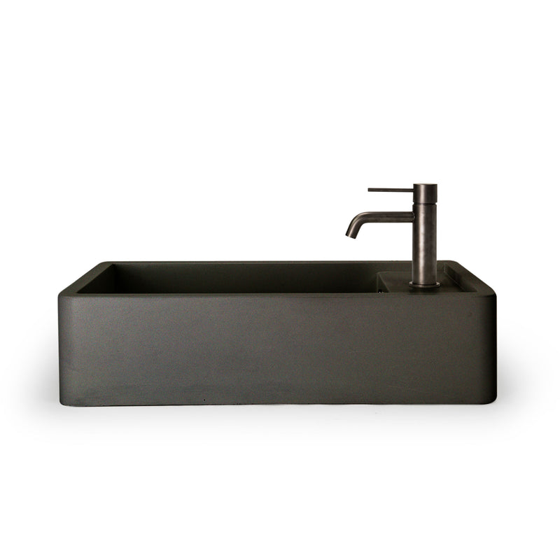 Nood betonnen toiletfontein Shelf 02 Charcoal (1 kr.gt) - 54 cm