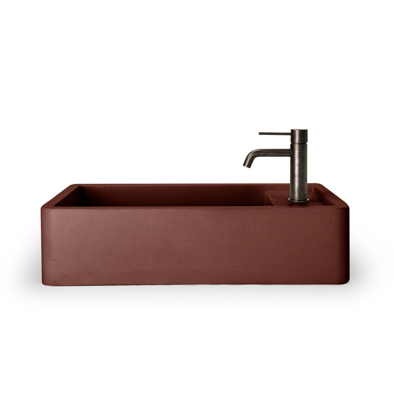 Nood betonnen toiletfontein Shelf 02 Clay (1 kr.gt) - 54 cm