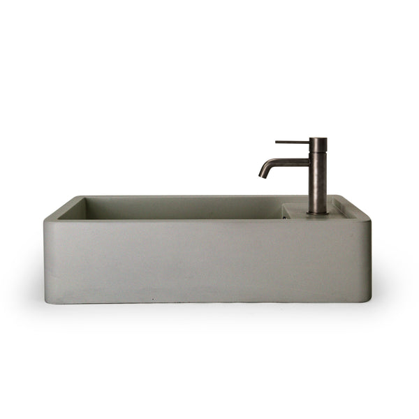 Nood betonnen toiletfontein Shelf 02 Sky Grey (1 kr.gt) - 54 cm