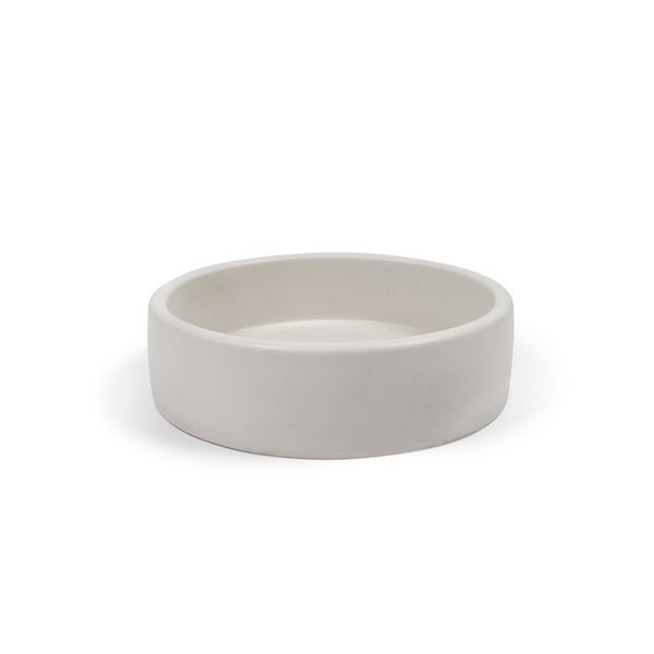 Nood betonnen waskom Bowl Ivory - 40 cm