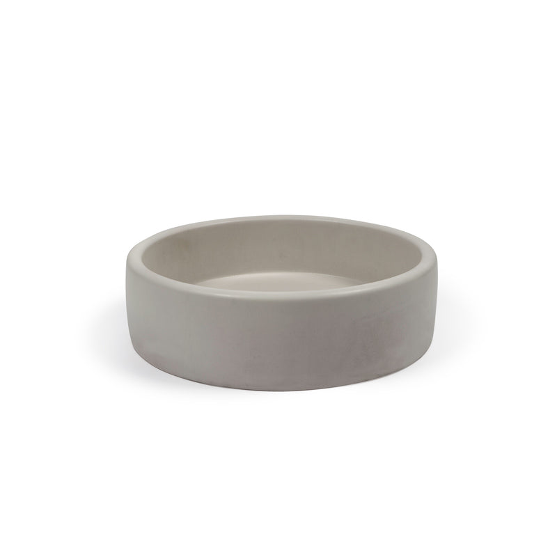 Nood betonnen waskom Bowl Sky Grey - 40 cm