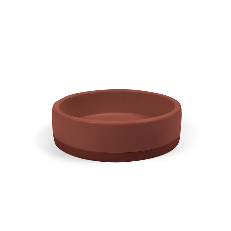 Nood betonnen waskom Bowl Two Tone Clay - 40 cm