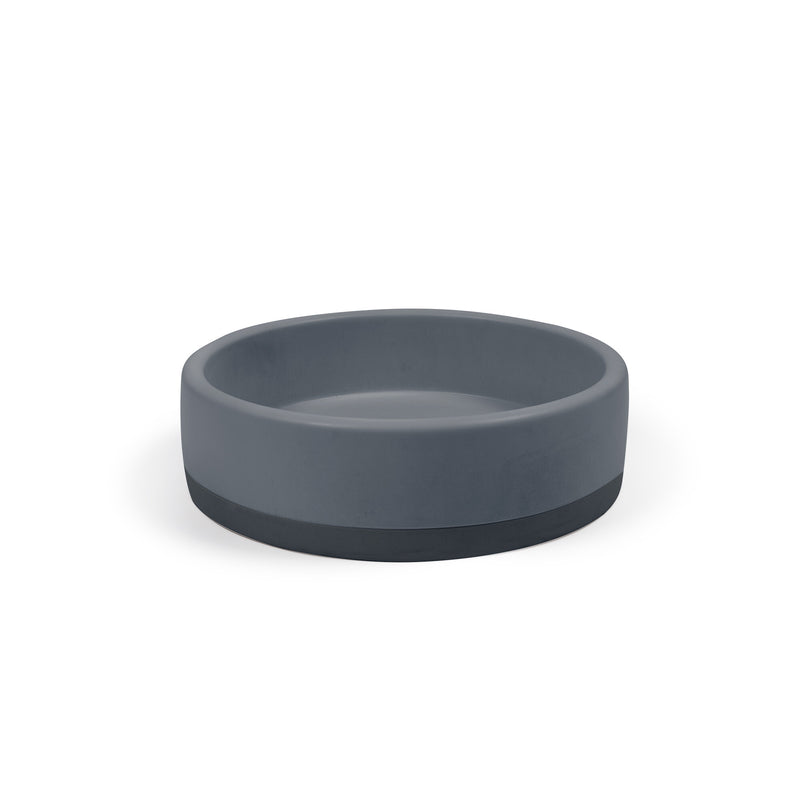 Nood betonnen waskom Bowl Two Tone Copan Blue - 40 cm