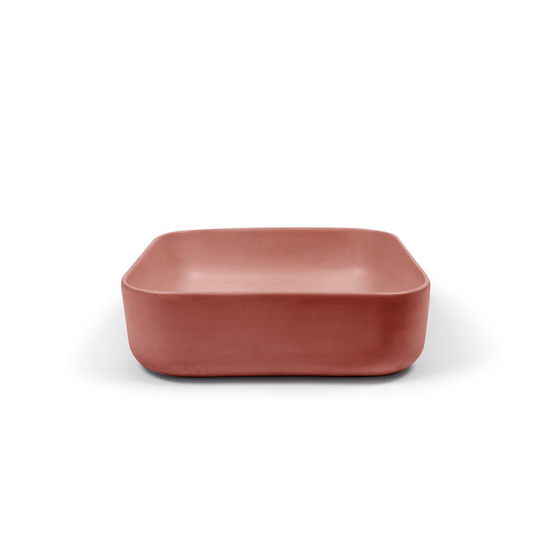 Nood betonnen waskom Cube Musk - 39 cm