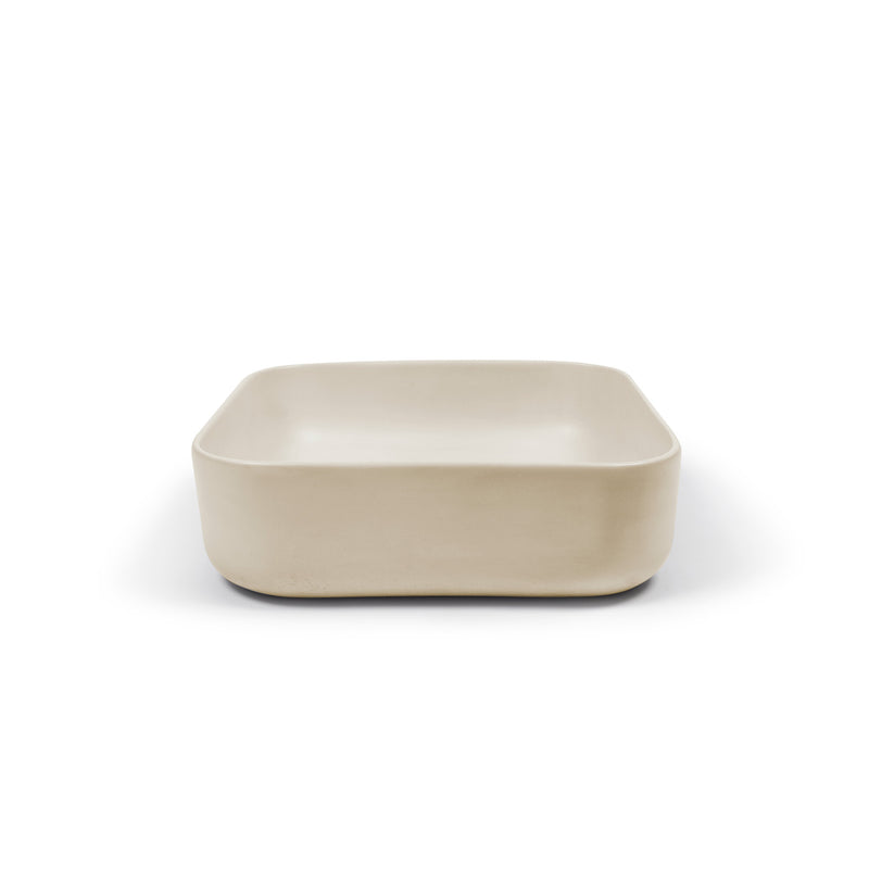 Nood betonnen waskom Cube Sand - 39 cm