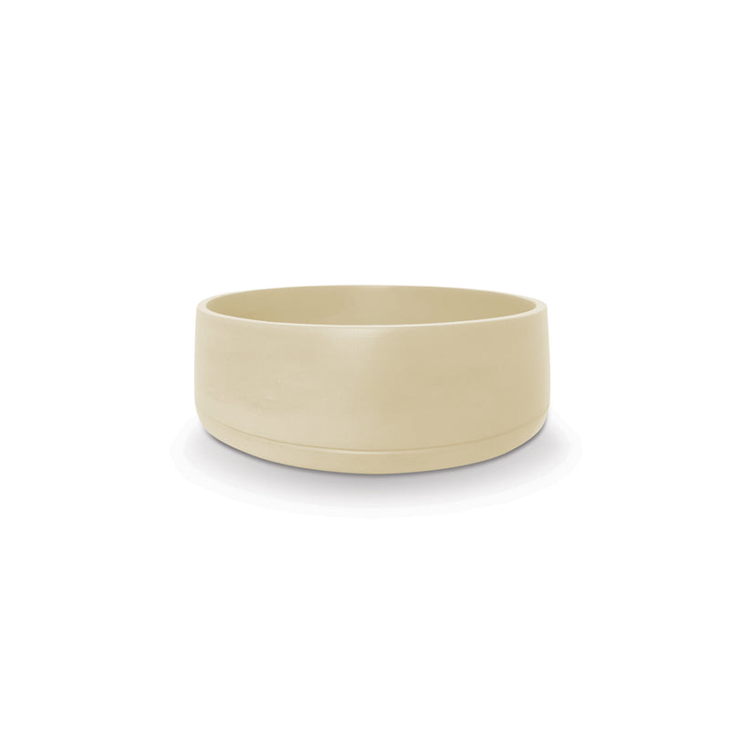 Nood betonnen waskom Funl Custard - 40 cm