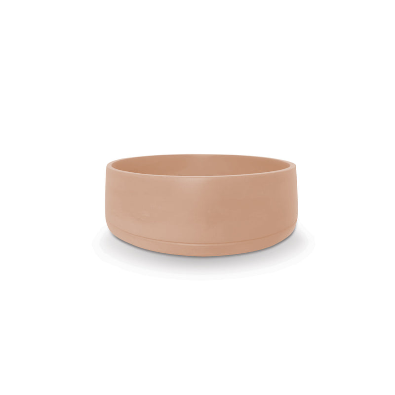 Nood betonnen waskom Funl Pastel Peach - 40 cm