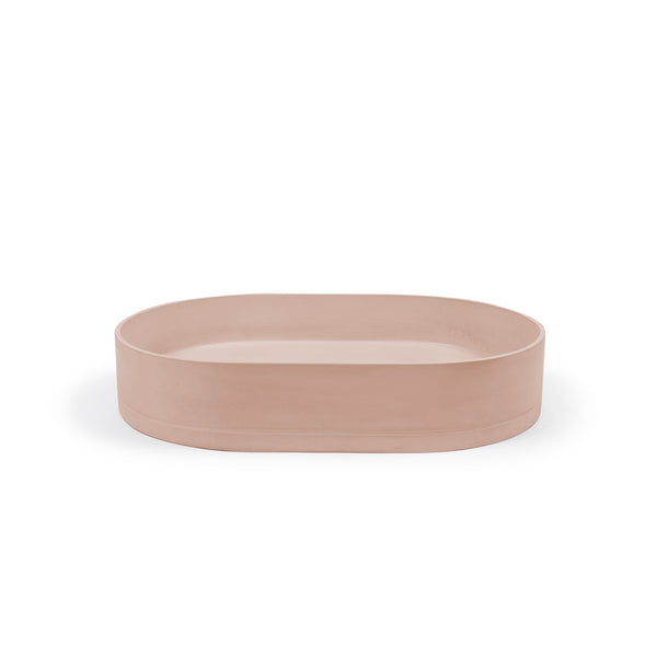 Nood betonnen waskom Pill Blush Pink - 58 cm