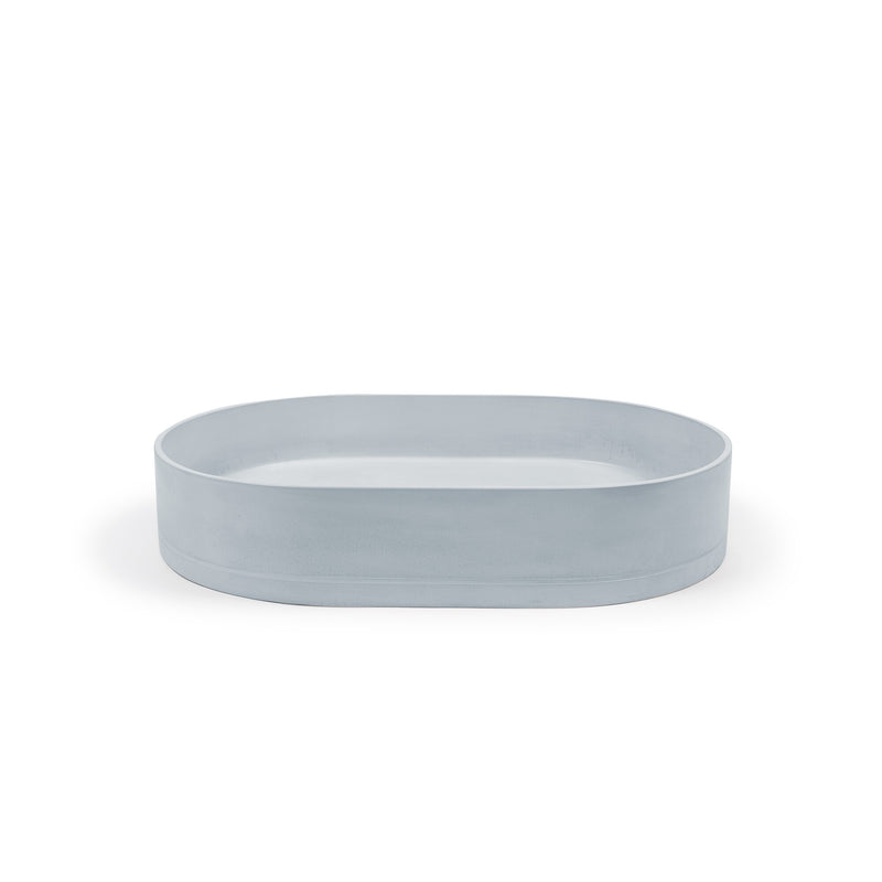 Nood betonnen waskom Pill Powder Blue - 58 cm