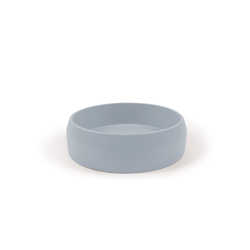 Nood betonnen waskom Prism Circle Powder Blue - 40 cm