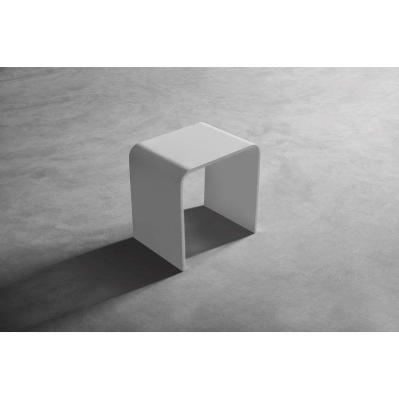 Ideavit solid surface krukje Solidtondo - mat wit