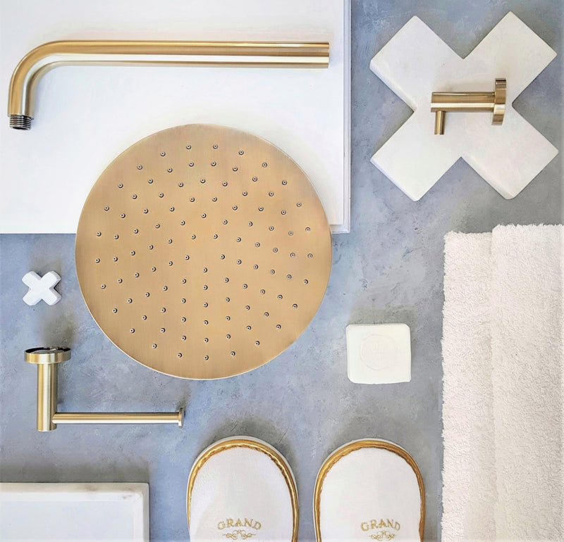 Meir gouden toiletrolhouder