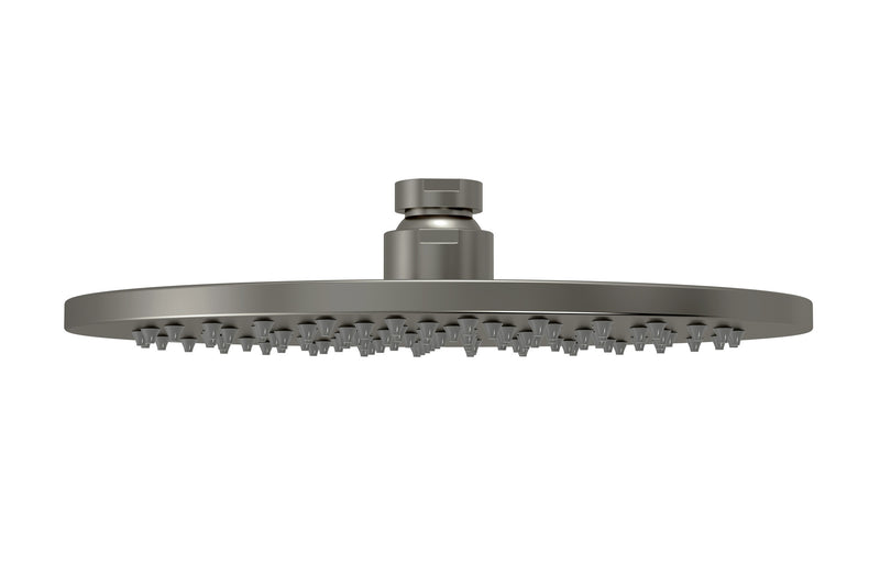 Gun metal PVD regendouchekop 20 cm afbeelding 1