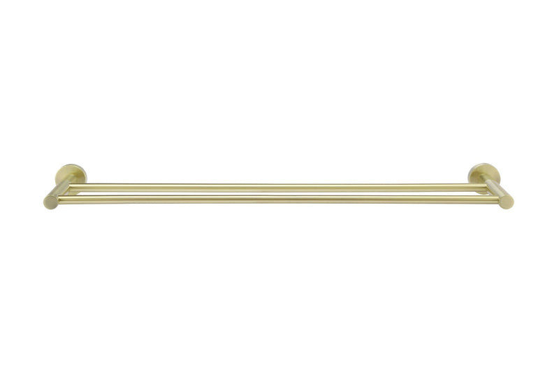 Meir gouden handdoekhouder dubbel 60 cm