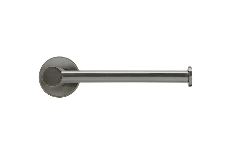 Gun metal PVD toiletrolhouder van voor
