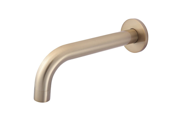 Rosé gouden wanduitloop 13 cm