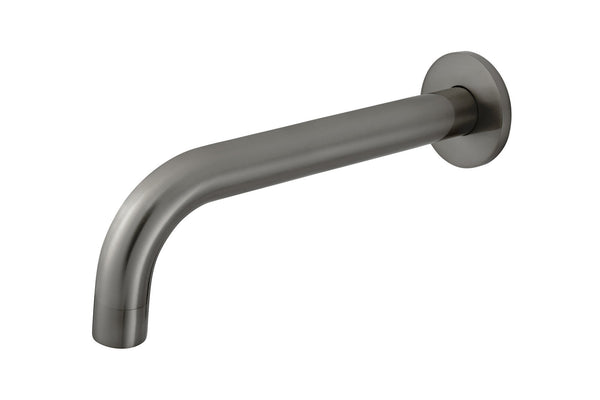 Gun metal PVD wanduitloop 20 cm afbeelding 4