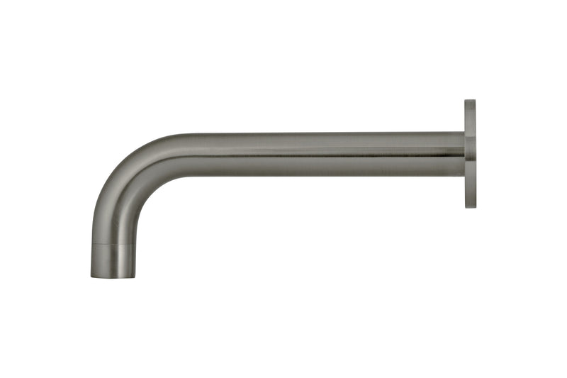 Meir gun metal PVD wanduitloop 20 cm