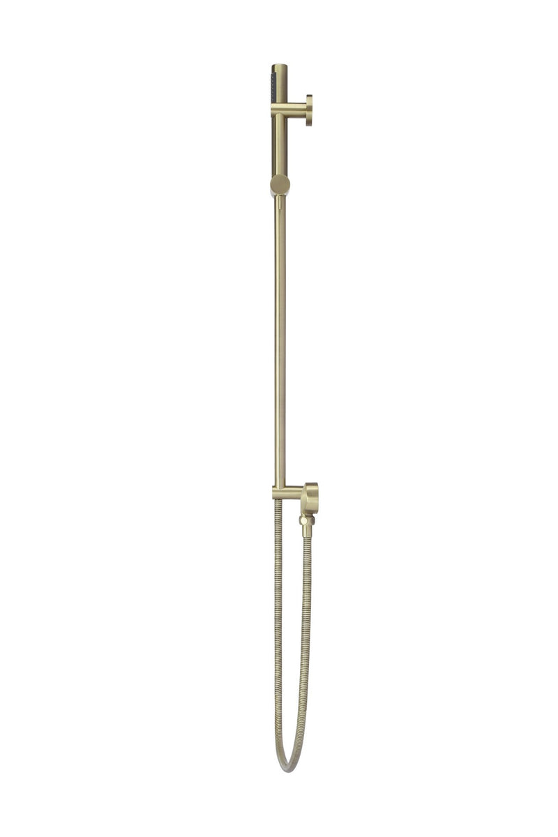 Meir gouden handdouche staaf met glijstang