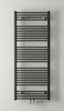 Instamat handdoekradiator Base mat zwart - 148 x 60 cm