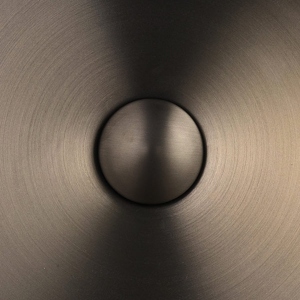 Mastello RVS clickwaste Lucca universeel - gun metal