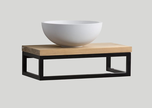 Stalen frame Blacksteel mat zwart - 40 cm