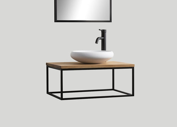 Stalen frame Blacksteel mat zwart - 60 cm