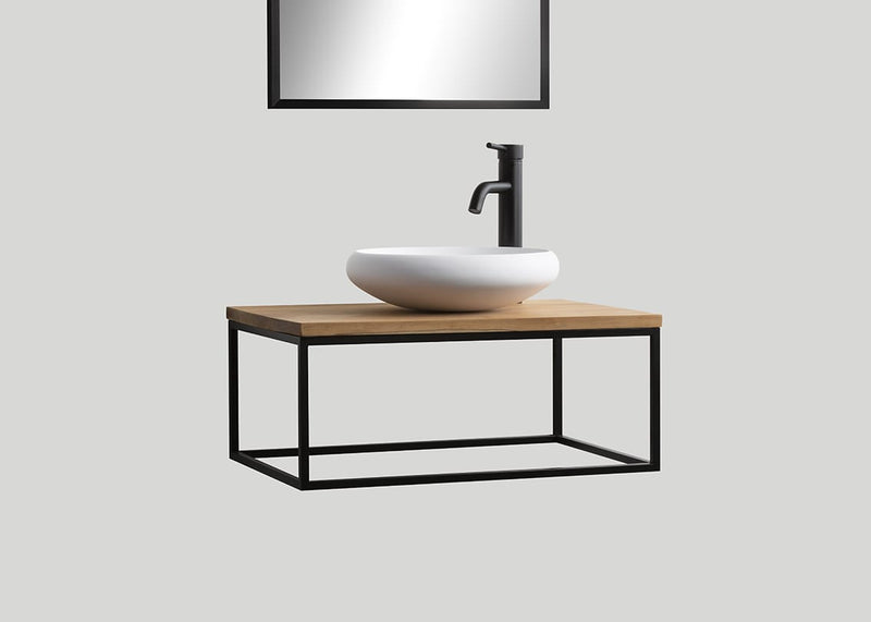 Stalen frame Blacksteel mat zwart - 60 cm