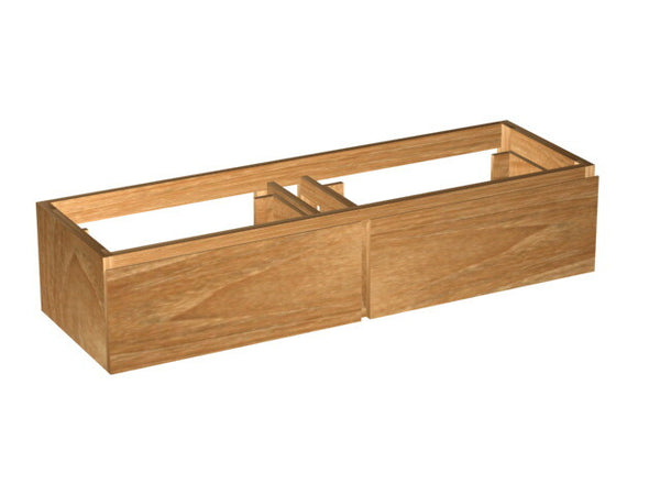 Mastello teakhouten badmeubel Loft (2 lades) - 140 cm