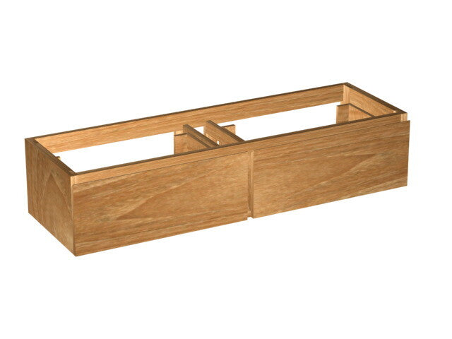 Mastello teakhouten badmeubel Loft (2 lades) - 140 cm