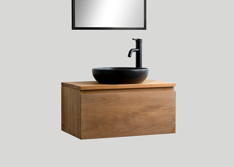 Mastello teak badmeubel Loft met teak top - 90 cm