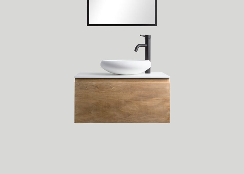 Djati teakhouten badmeubel Loft (1 lade) - 70 cm