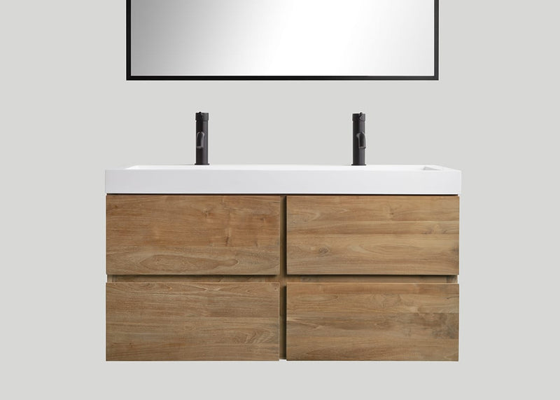 Mastello teakhouten badmeubel Mallorca (4 lades) - 120 cm