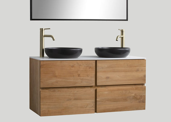 Mastello teakhouten badmeubel Mallorca (4 lades) - 120 cm