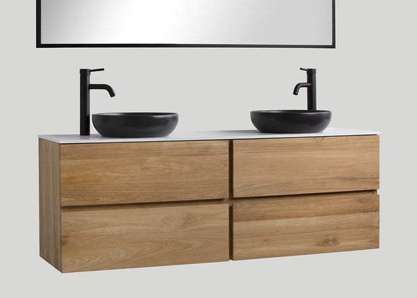 Mastello teakhouten badmeubel Mallorca (4 lades) - 180 cm