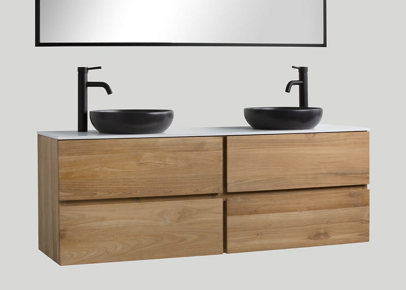 Mastello teakhouten badmeubel Mallorca (4 lades) - 180 cm