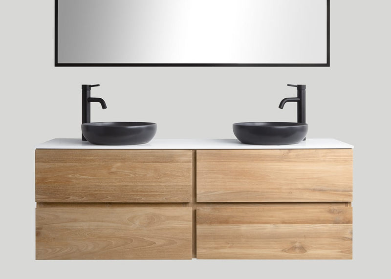 Djati teakhouten badmeubel Mallorca 2.0 (4 lades) - 180 cm