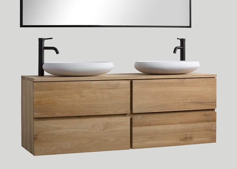 Mastello teak badmeubel Mallorca met teak top - 180 cm