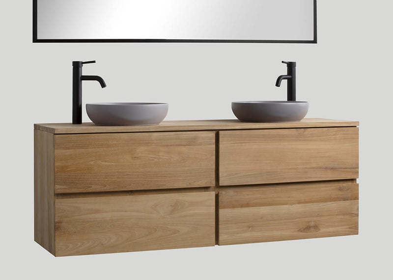 Mastello teak badmeubel Mallorca met teak top - 180 cm